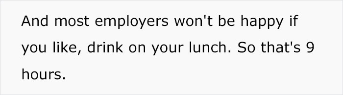 Woman Explains Why The 8-Hour Work/Sleep/Play Model Does Not Work Anymore Woman Explains Why The 8-Hour Work/Sleep/Play Model Does Not Work Anymore