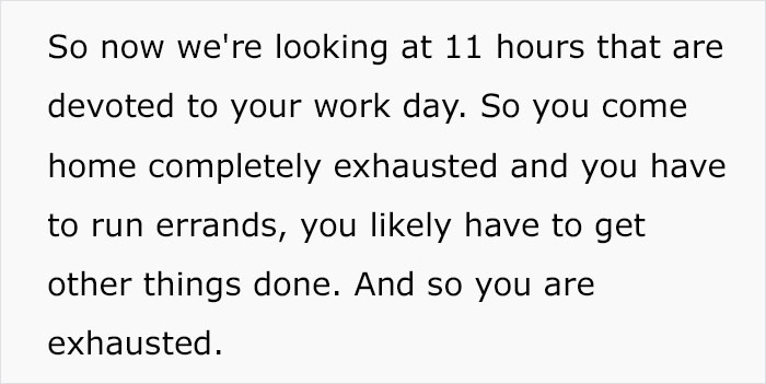 Woman Explains Why The 8-Hour Work/Sleep/Play Model Does Not Work Anymore Woman Explains Why The 8-Hour Work/Sleep/Play Model Does Not Work Anymore