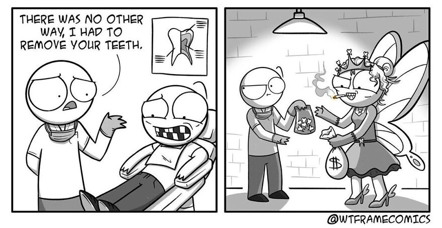 Hilarious Comics With Unexpected Endings By "What The Frame Comics"