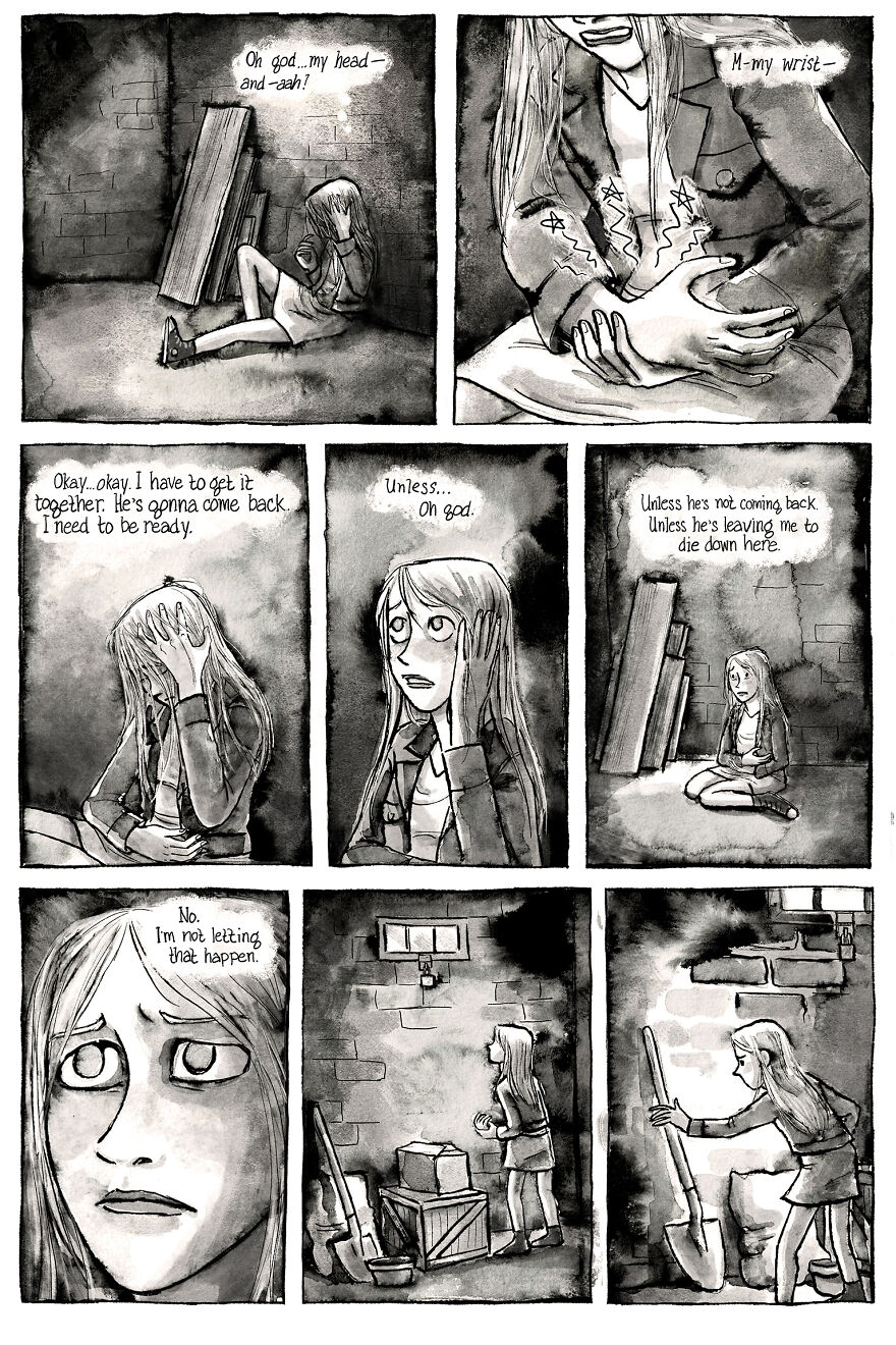 I&rsquo;m Creating A Dark Comic Series That&rsquo;s Full Of Creepy Small-Town Secrets (Part 3 Of My Horror Webcomic)