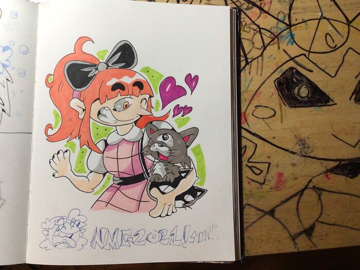 All My Markers Are Basically Dead But I Still Did It