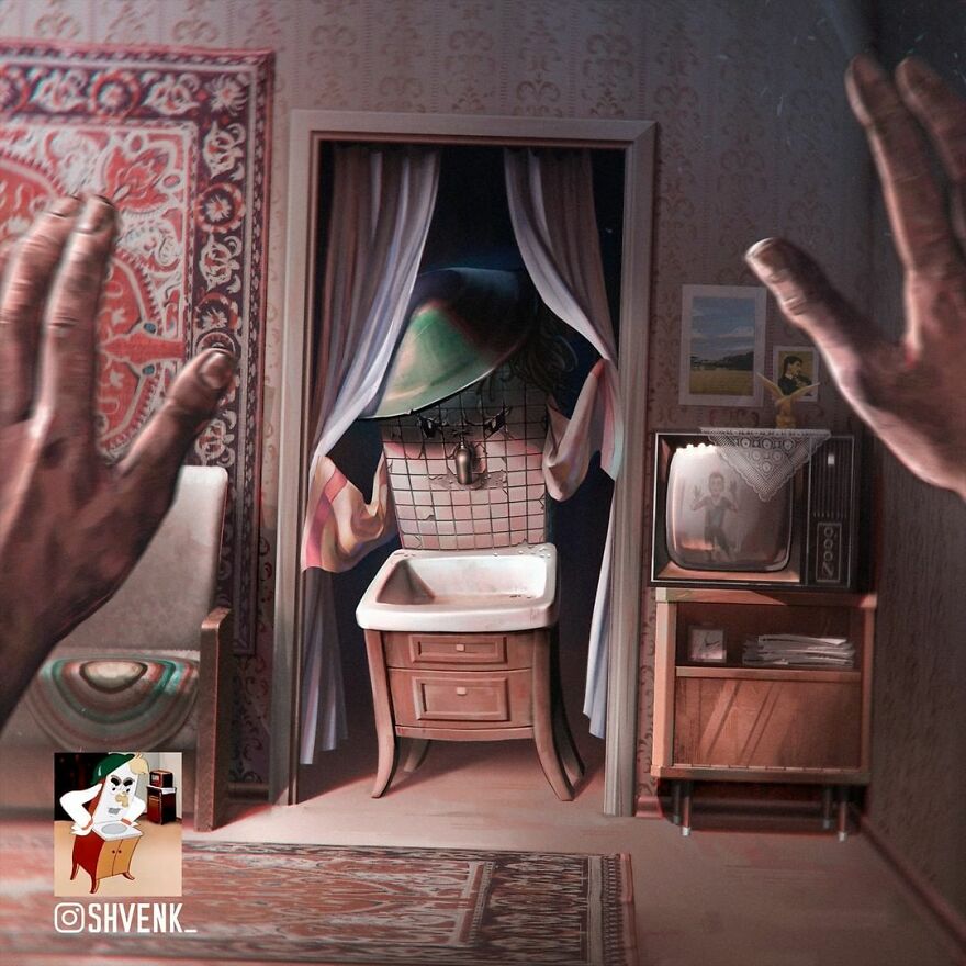 A Russian Artist Makes Her Favorite Soviet Cartoon Heroes More Realistic (28 Pics)