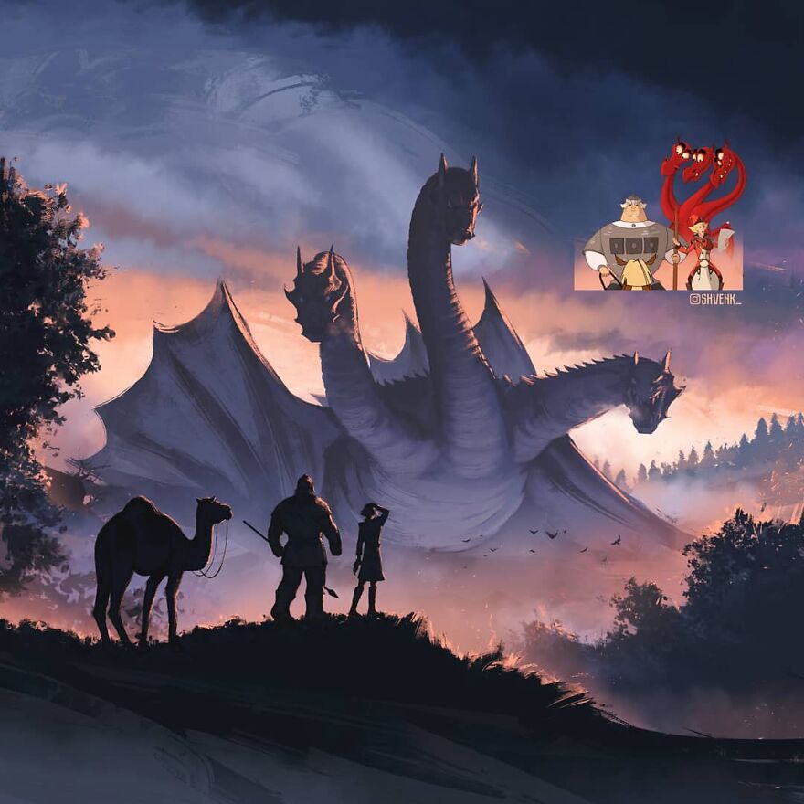 A Russian Artist Makes Her Favorite Soviet Cartoon Heroes More Realistic (28 Pics)