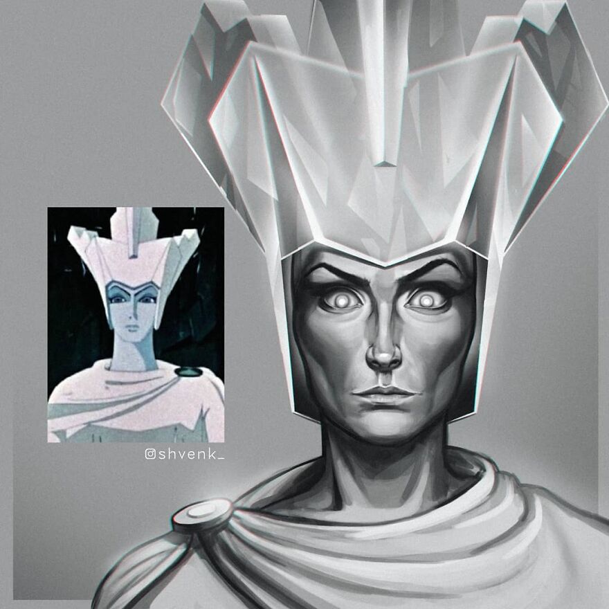 A Russian Artist Makes Her Favorite Soviet Cartoon Heroes More Realistic (28 Pics)