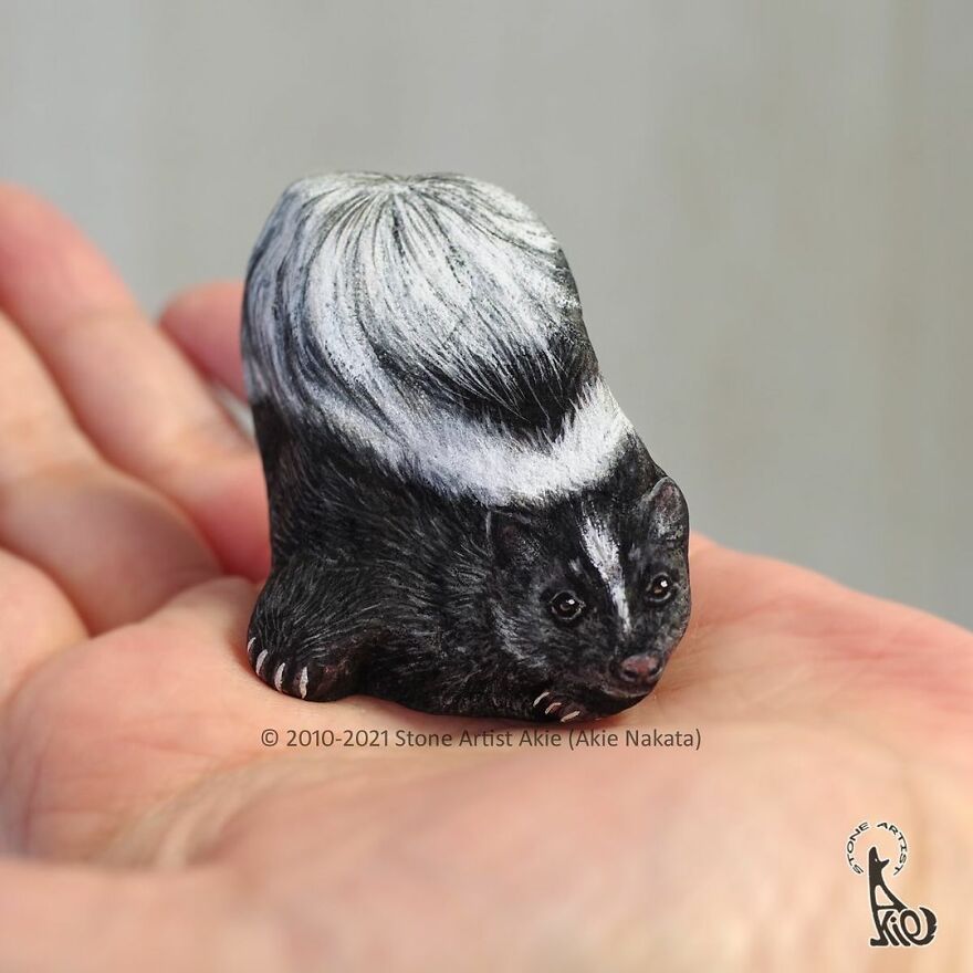 Akie Nakata, Japanese Artist Turns Stones Into Art And The Result Is Amazing (New Pics)