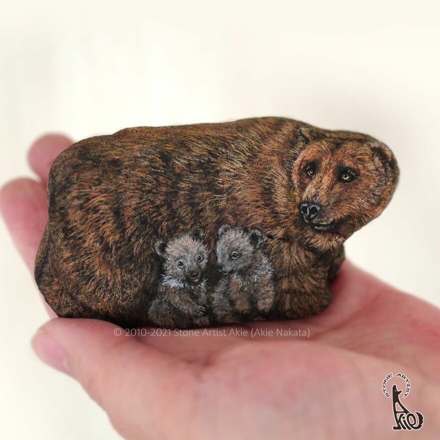 Akie Nakata, Japanese Artist Turns Stones Into Art And The Result Is Amazing (New Pics)