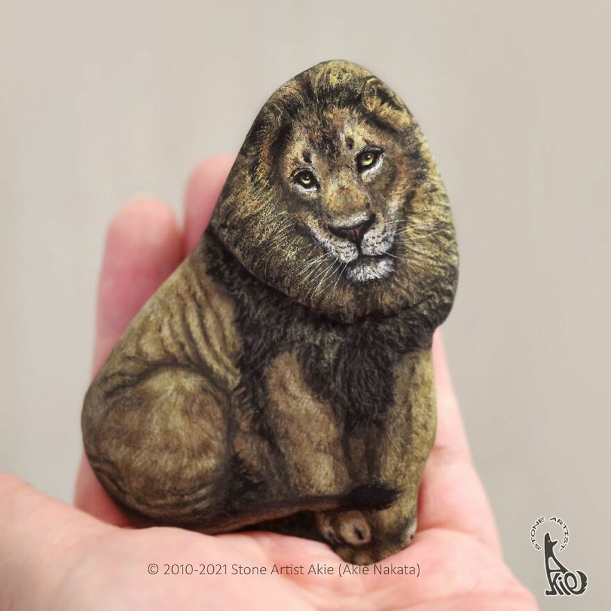 Akie Nakata, Japanese Artist Turns Stones Into Art And The Result Is Amazing (New Pics)