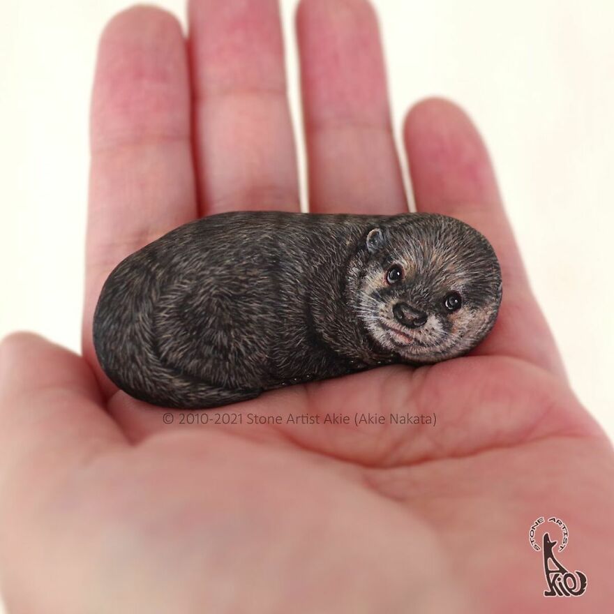 Akie Nakata, Japanese Artist Turns Stones Into Art And The Result Is Amazing (New Pics)