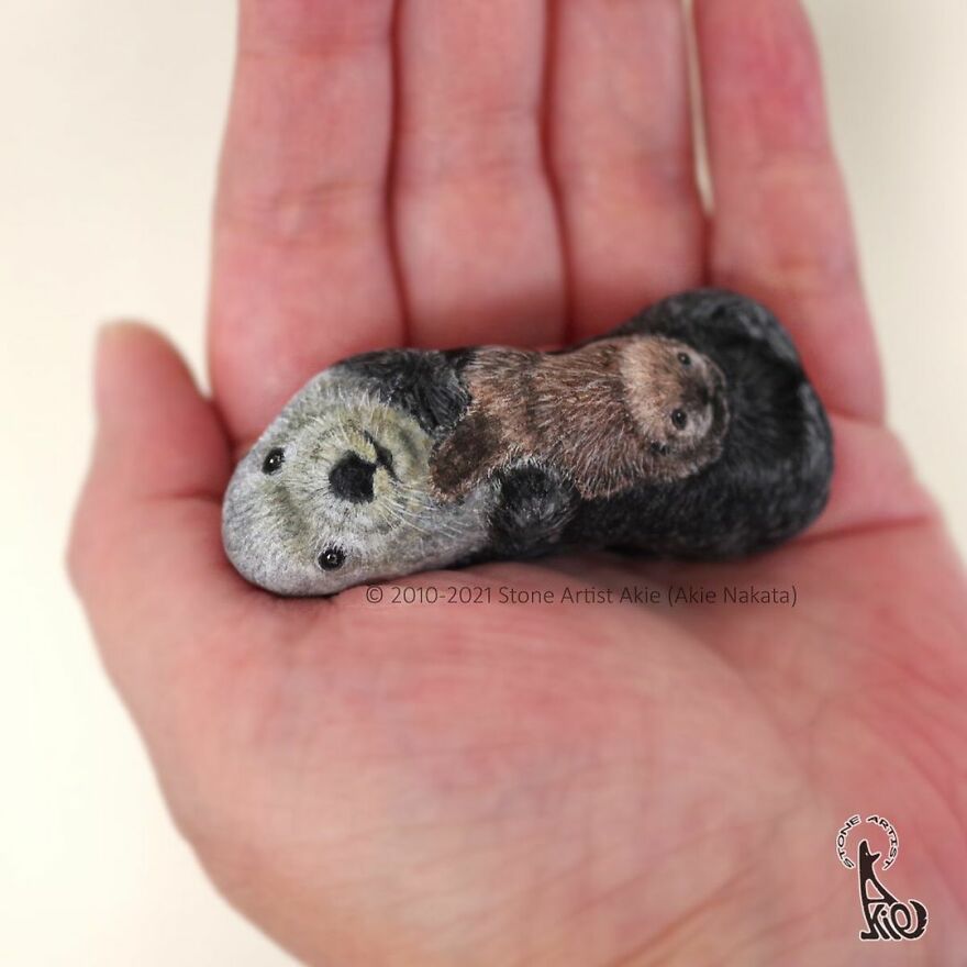Akie Nakata, Japanese Artist Turns Stones Into Art And The Result Is Amazing (New Pics)