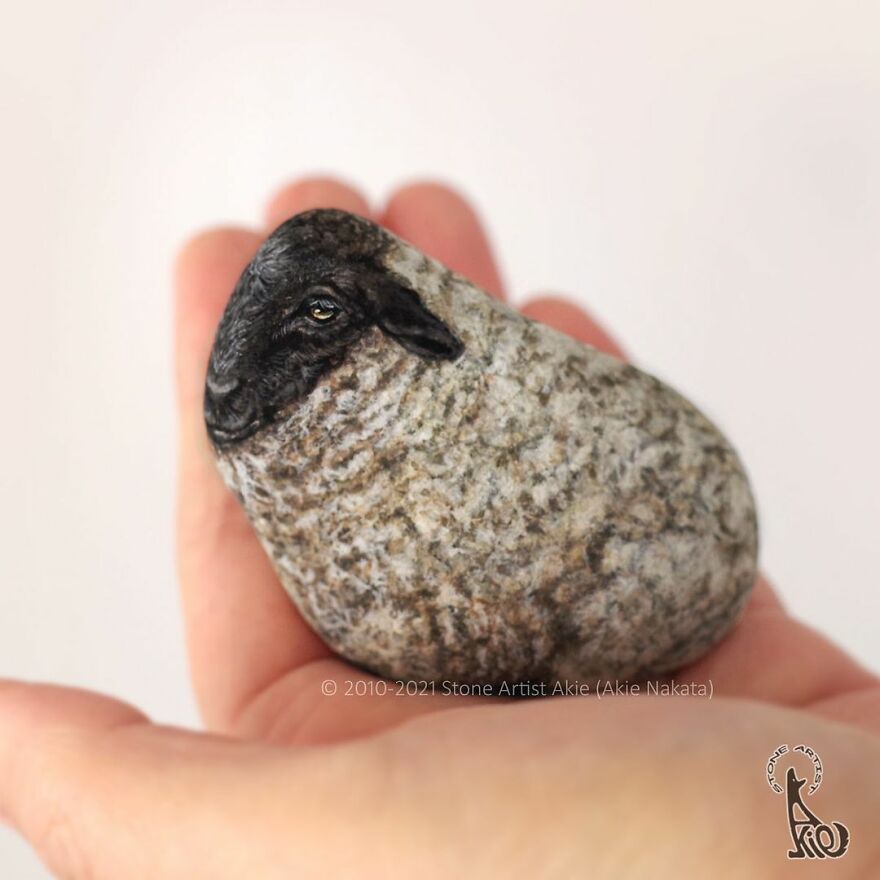 Akie Nakata, Japanese Artist Turns Stones Into Art And The Result Is Amazing (New Pics)