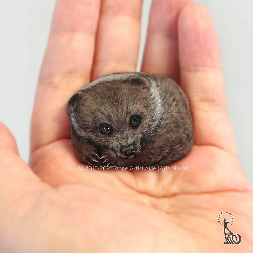 Akie Nakata, Japanese Artist Turns Stones Into Art And The Result Is Amazing (New Pics)