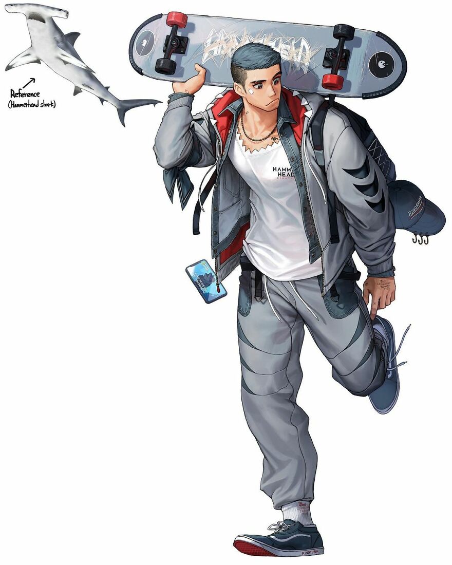 Artist Reimagines Animals, Insects, Everyday Objects, And Food As Cartoon Characters (38 New Pics)