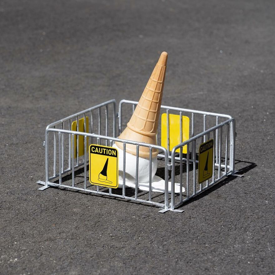 Artist Continues To Create Fun Street Signs Marking Small Places