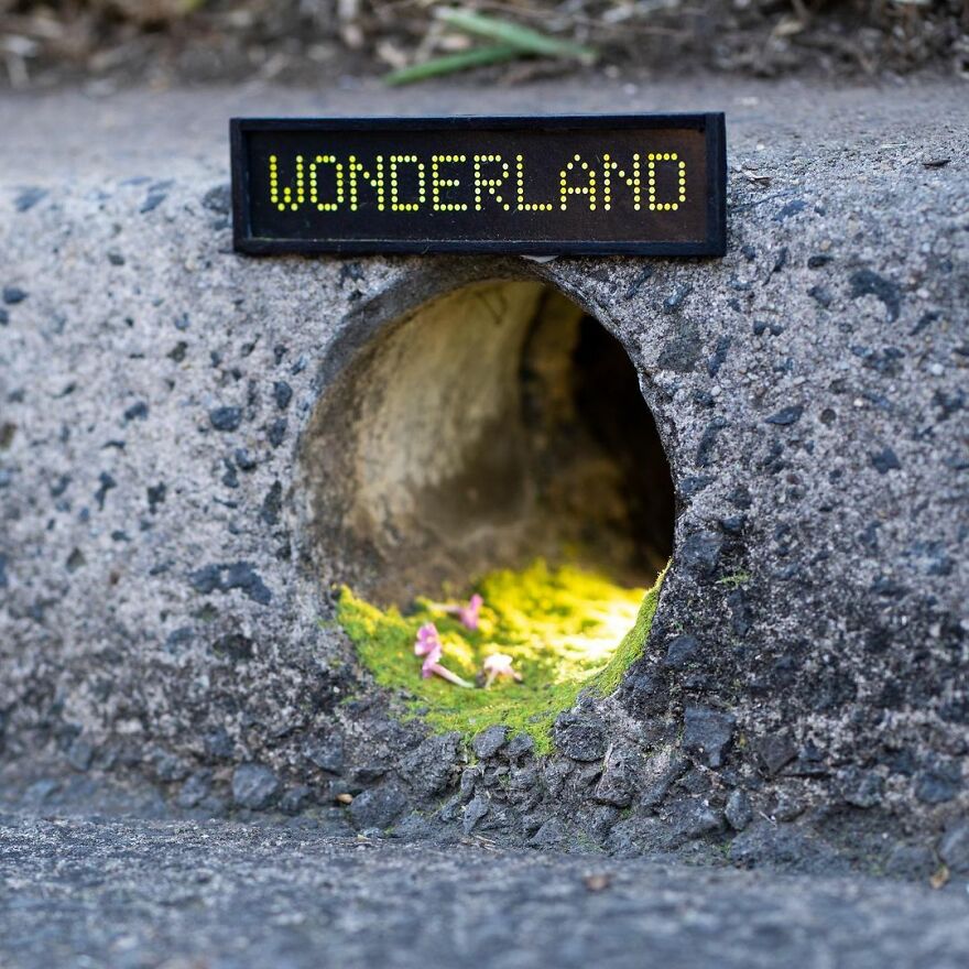 Artist Continues To Create Fun Street Signs Marking Small Places