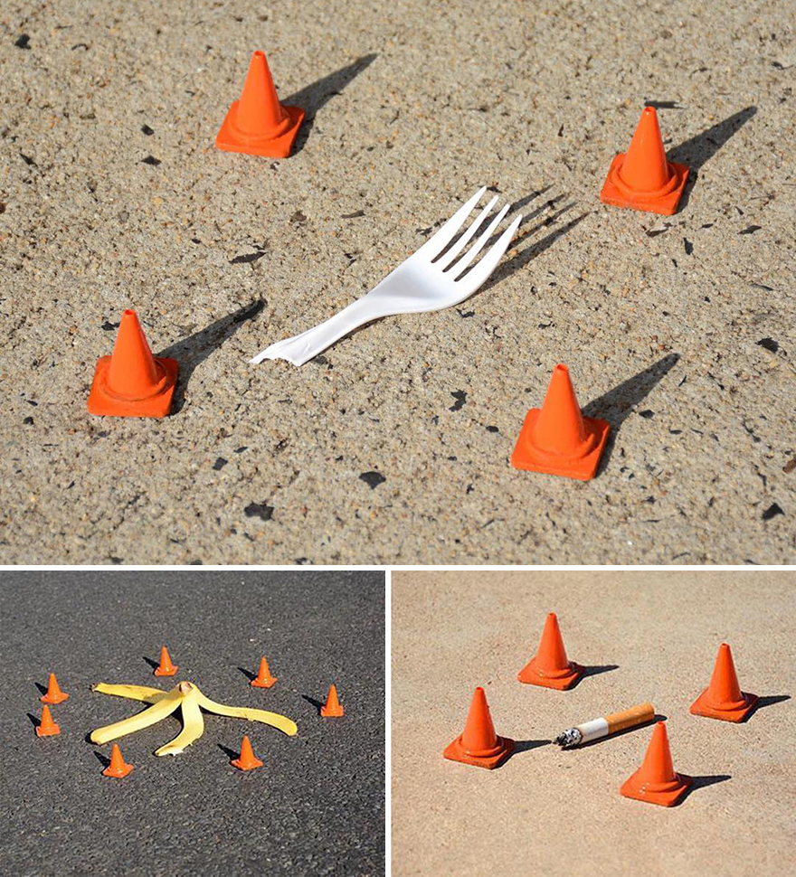 Artist Continues To Create Fun Street Signs Marking Small Places