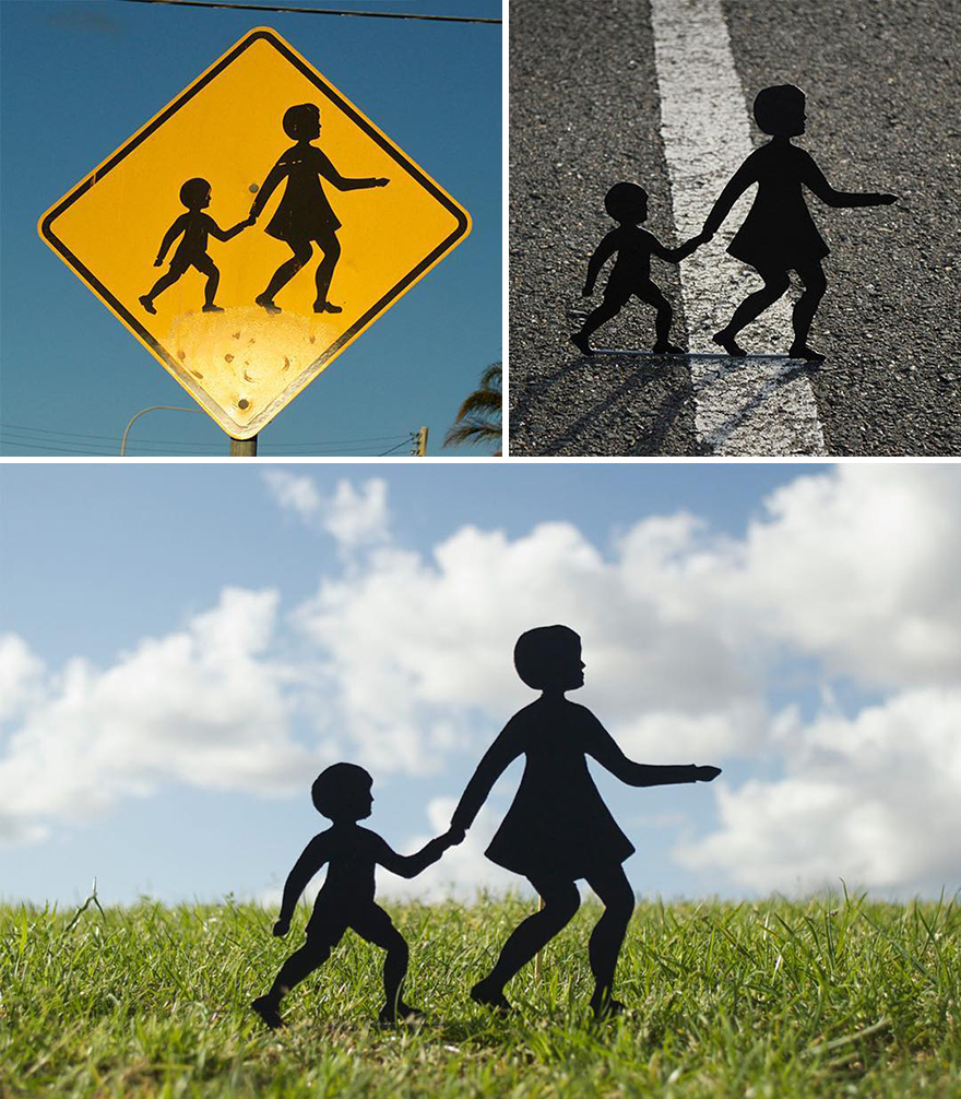 Artist Continues To Create Fun Street Signs Marking Small Places