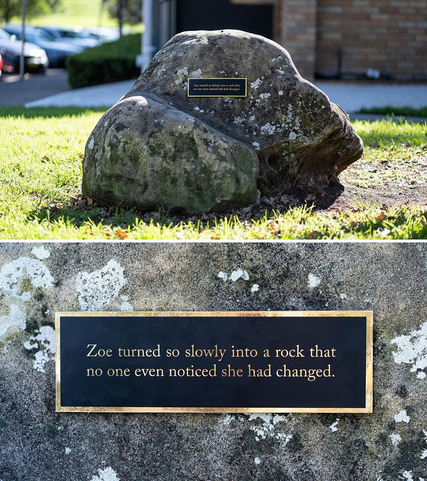 Artist Continues To Create Fun Street Signs Marking Small Places