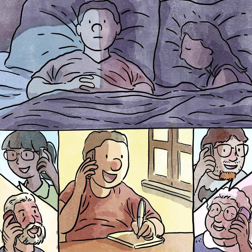 Este artista cuenta en 5 cómics historias desgarradoras sobre los problemas de la sociedad sin usar ni una palabra