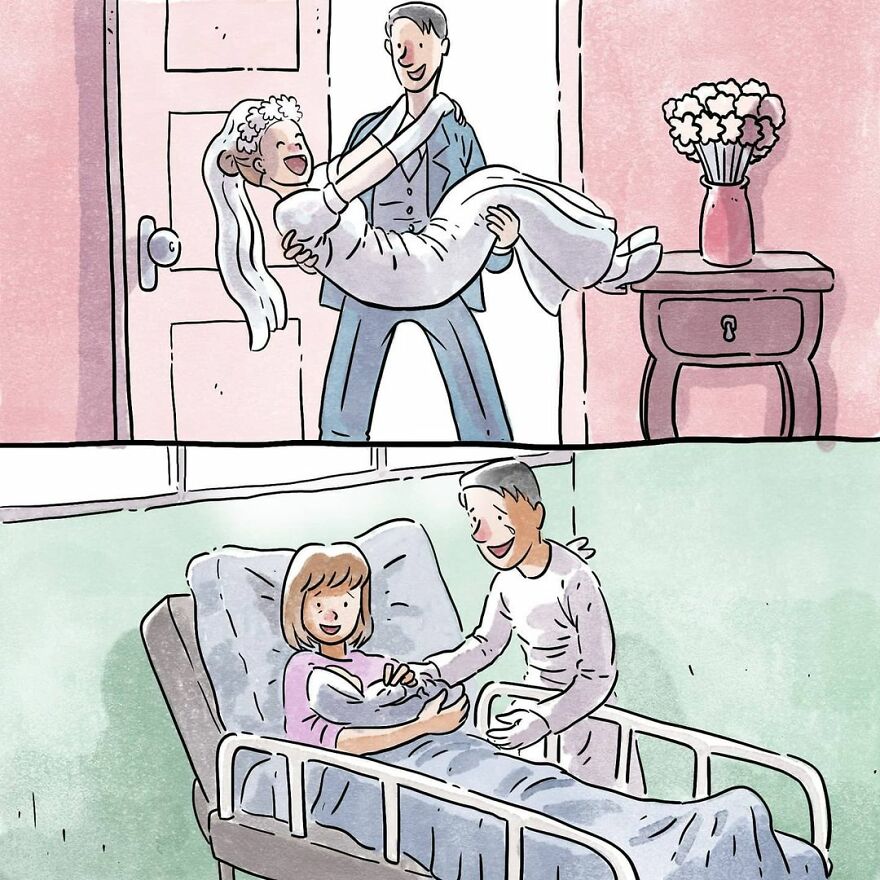 Este artista cuenta en 5 cómics historias desgarradoras sobre los problemas de la sociedad sin usar ni una palabra