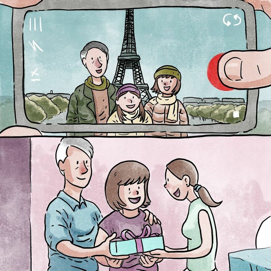 Este artista cuenta en 5 cómics historias desgarradoras sobre los problemas de la sociedad sin usar ni una palabra