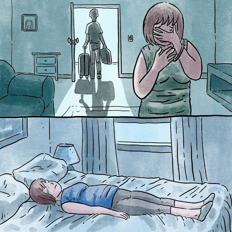 Este artista cuenta en 5 cómics historias desgarradoras sobre los problemas de la sociedad sin usar ni una palabra