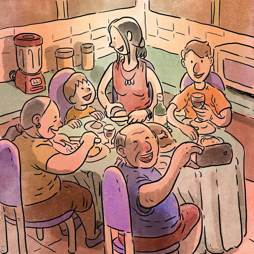 Este artista cuenta en 5 cómics historias desgarradoras sobre los problemas de la sociedad sin usar ni una palabra