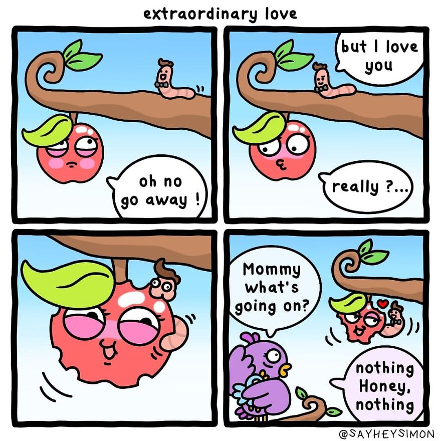 Artist Makes Funny And Healthy Comics To Cheer You Up