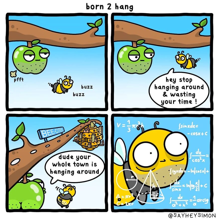 Artist Makes Funny And Healthy Comics To Cheer You Up