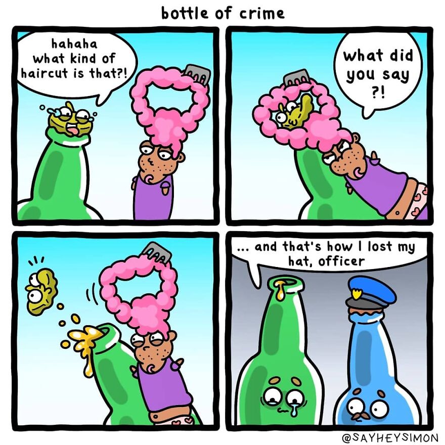 Artist Makes Funny And Healthy Comics To Cheer You Up