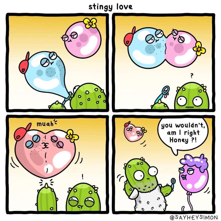 Artist Makes Funny And Healthy Comics To Cheer You Up