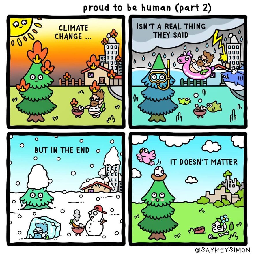 Artist Makes Funny And Healthy Comics To Cheer You Up