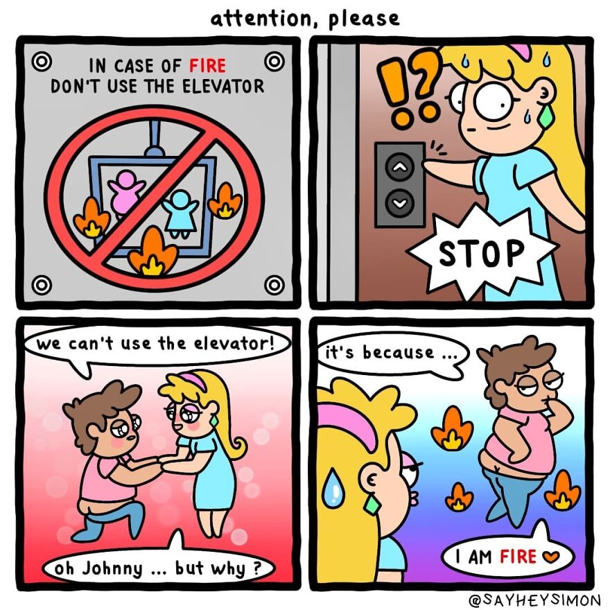 Artist Makes Funny And Healthy Comics To Cheer You Up