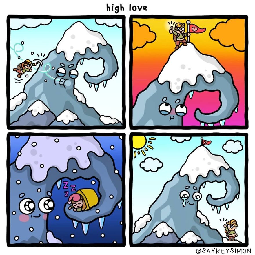 Artist Makes Funny And Healthy Comics To Cheer You Up