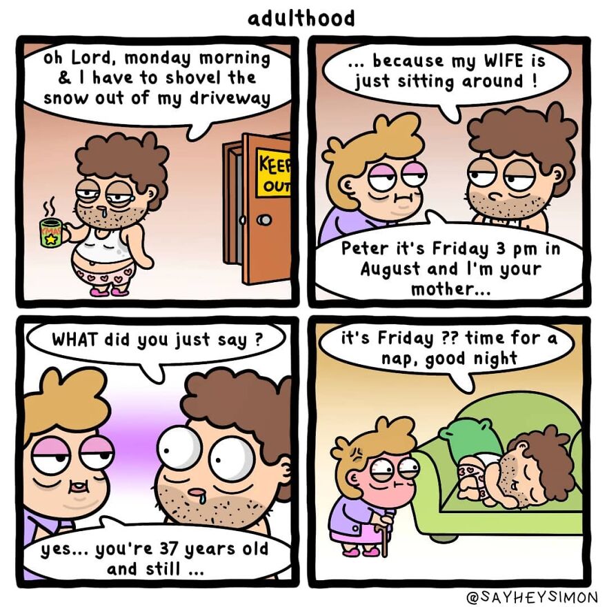 Artist Makes Funny And Healthy Comics To Cheer You Up