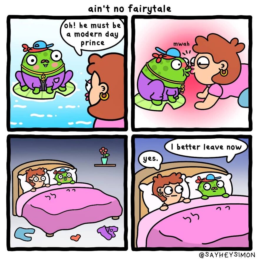 Artist Makes Funny And Healthy Comics To Cheer You Up