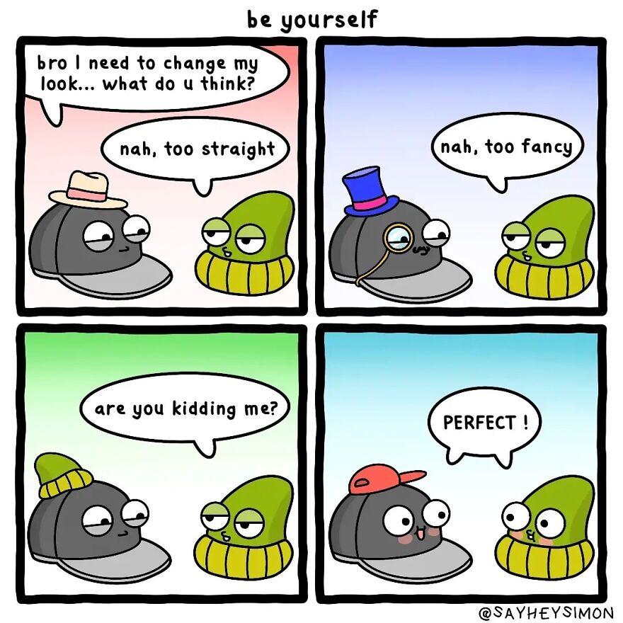 Artist Makes Funny And Healthy Comics To Cheer You Up