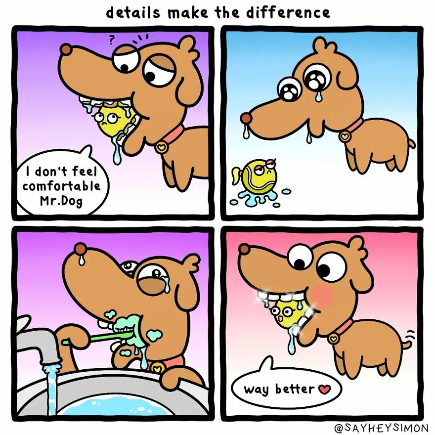 Artist Makes Funny And Healthy Comics To Cheer You Up