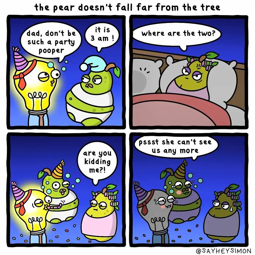 Artist Makes Funny And Healthy Comics To Cheer You Up