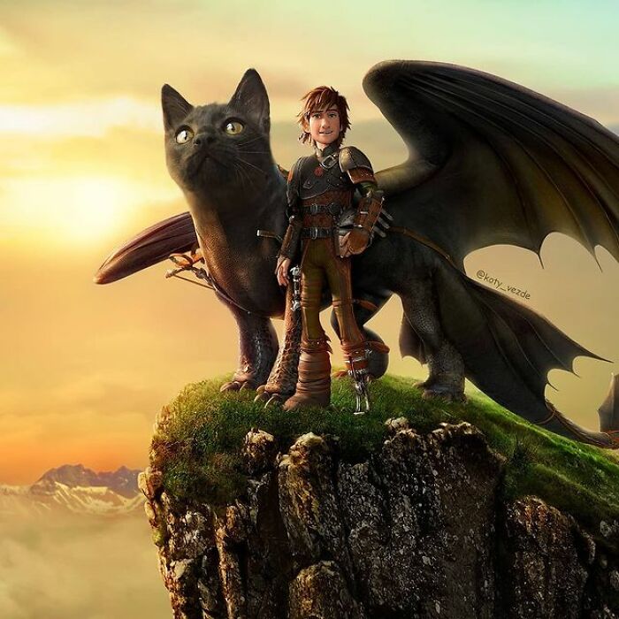 Artist Makes Montages With Cat Faces On Anything And The Result Is Impressive (New Pics)