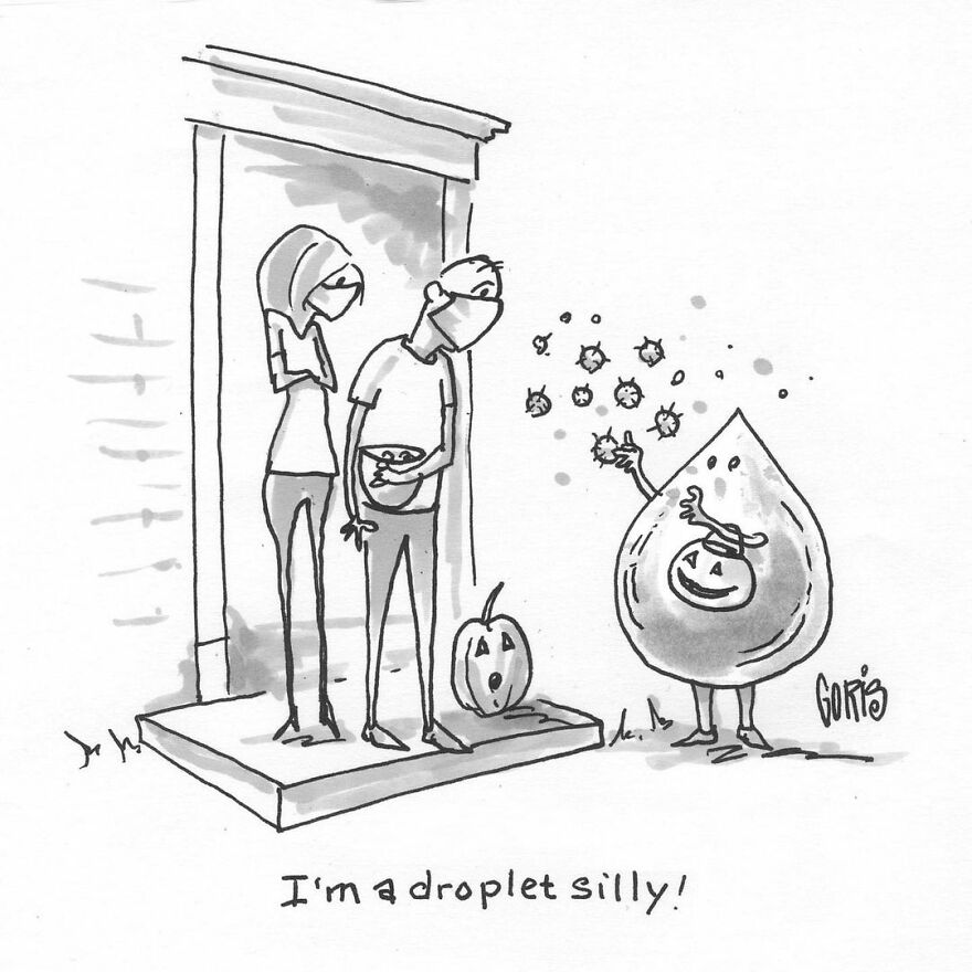 Artist Makes Random Comics About The Things That Happen Around Him