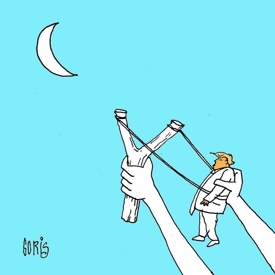 Artist Makes Random Comics About The Things That Happen Around Him