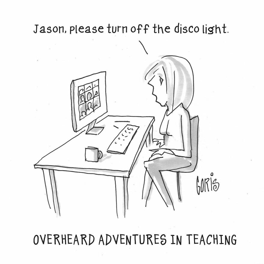 Artist Makes Random Comics About The Things That Happen Around Him