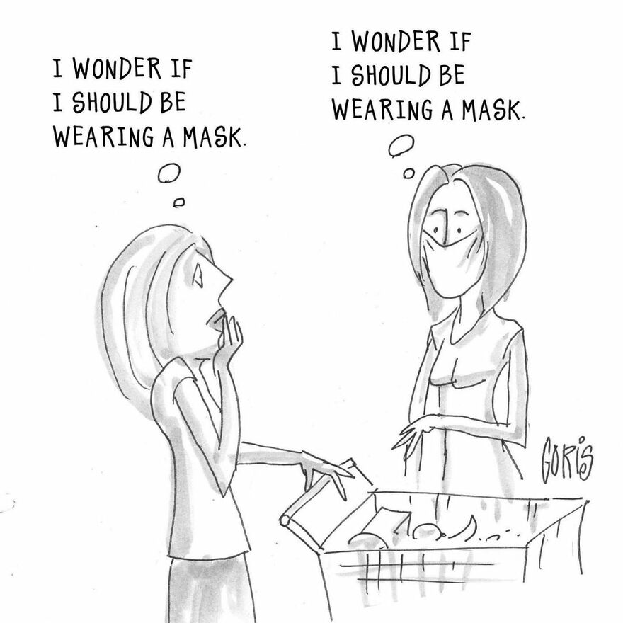 Artist Makes Random Comics About The Things That Happen Around Him