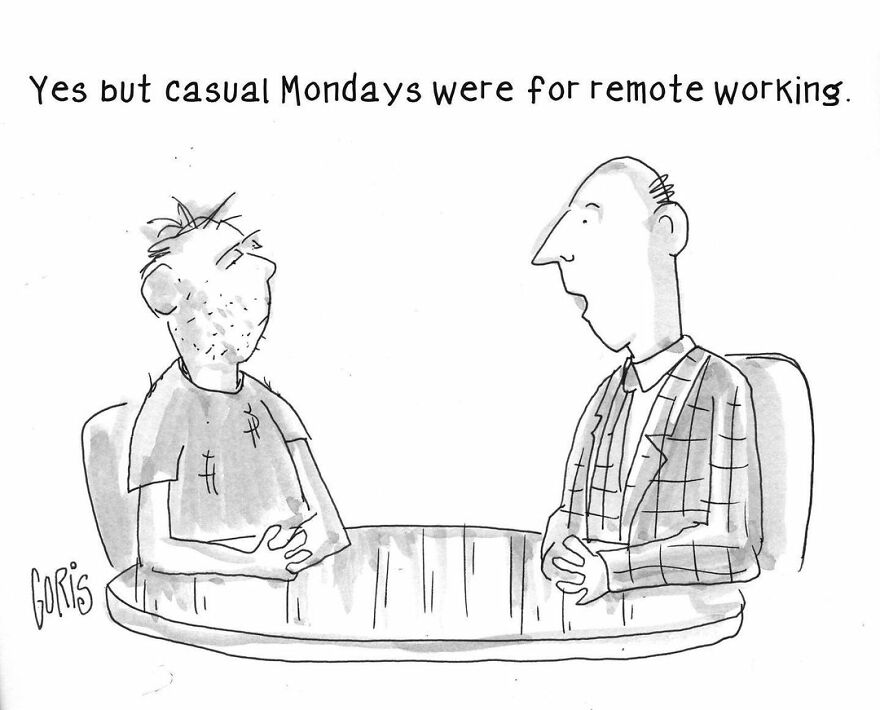 Artist Makes Random Comics About The Things That Happen Around Him