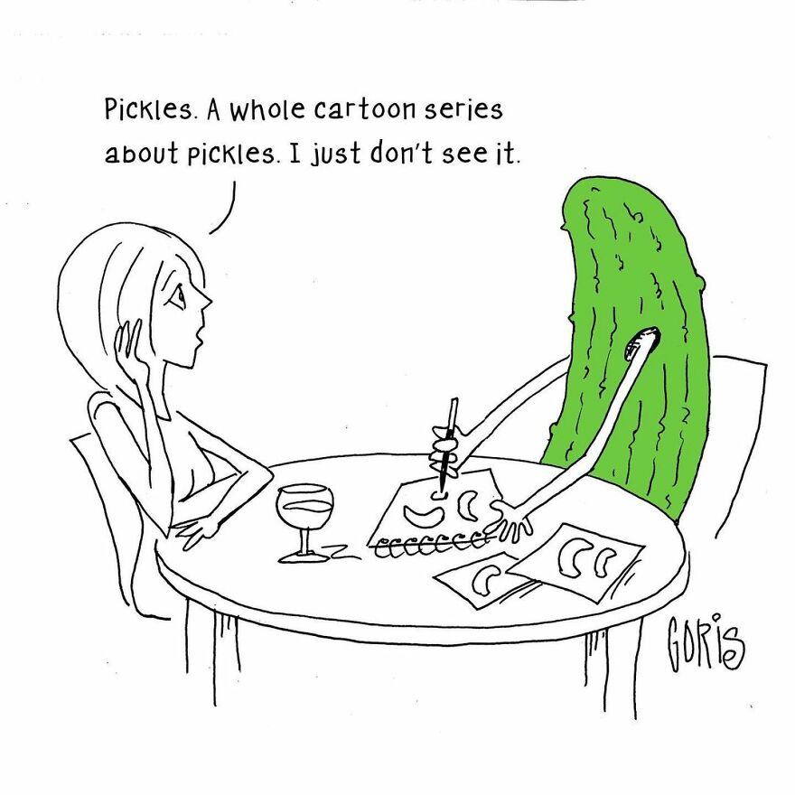 Artist Makes Random Comics About The Things That Happen Around Him