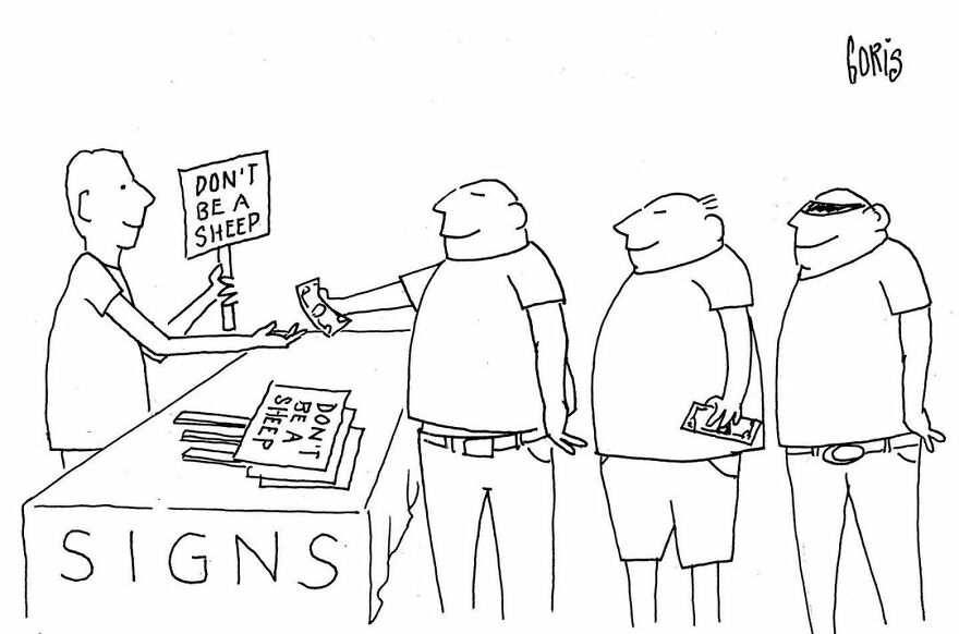 Artist Makes Random Comics About The Things That Happen Around Him