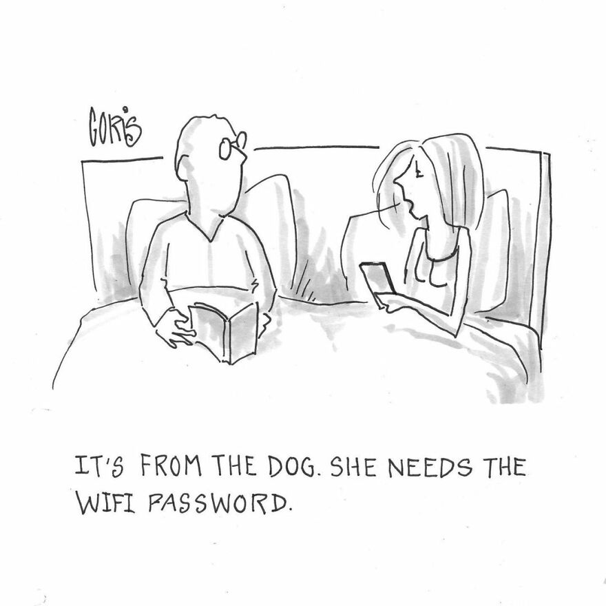 Artist Makes Random Comics About The Things That Happen Around Him