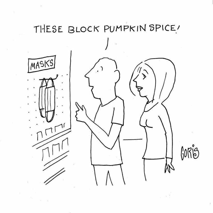 Artist Makes Random Comics About The Things That Happen Around Him