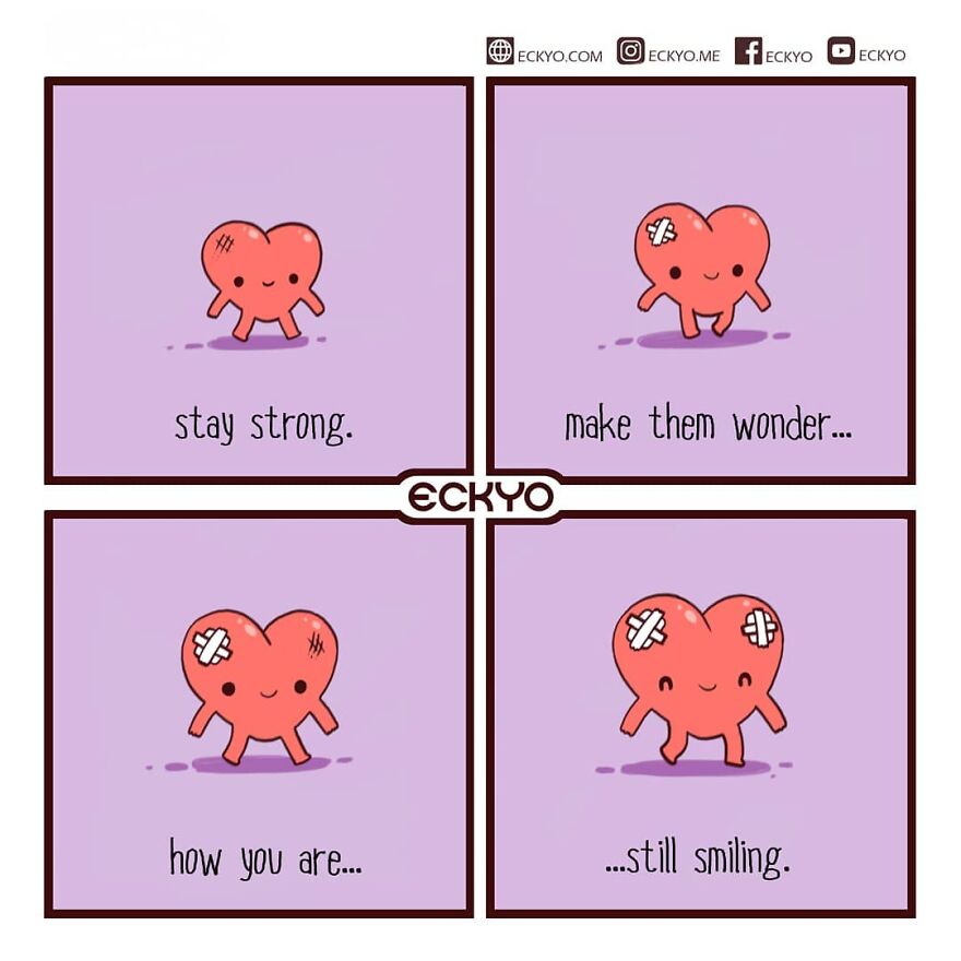 Artist Makes Uplifting Comics That Remind Us To Keep Going (New Pics)