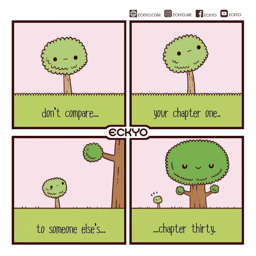 Artist Makes Uplifting Comics That Remind Us To Keep Going (New Pics)